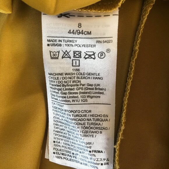 Banana Republic high-low pleated skirt, size 8 - Picture 8 of 8